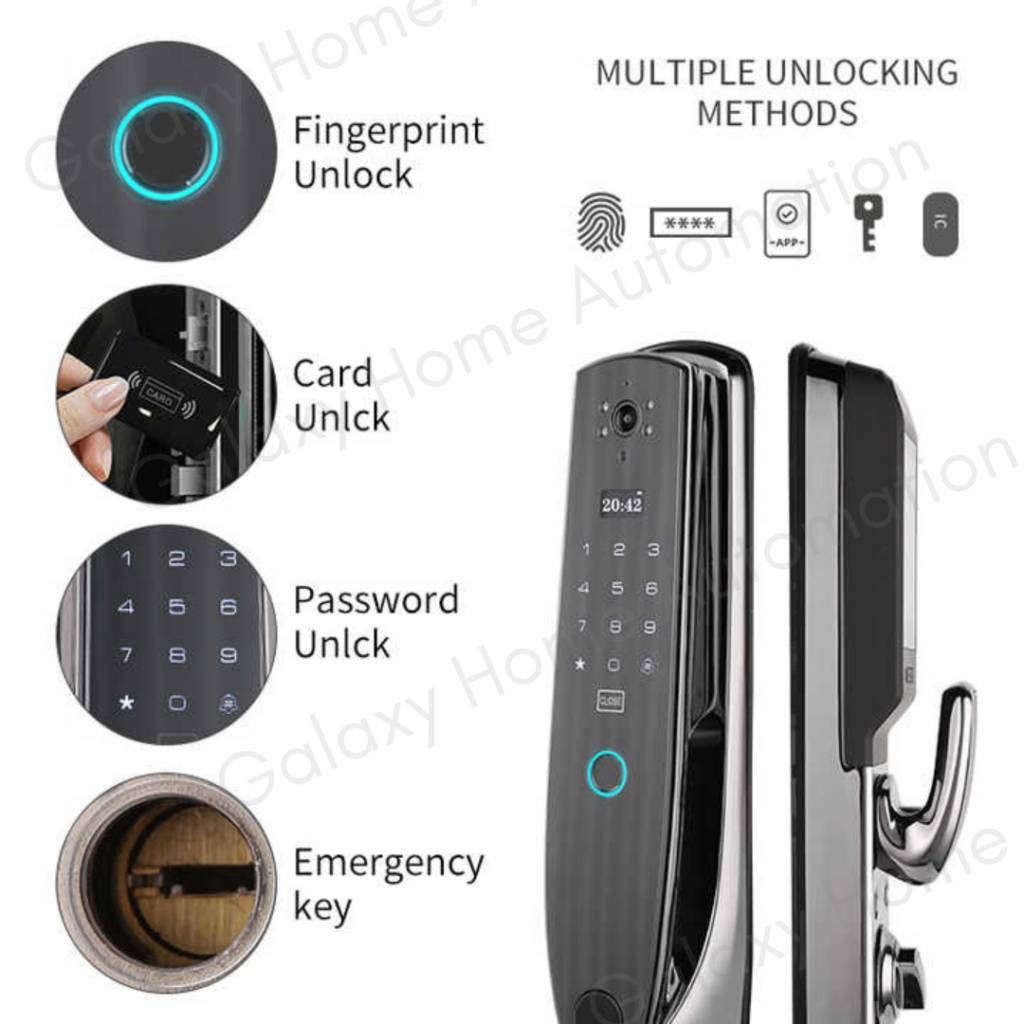 Camera-based entry lock - Galaxy home Automation