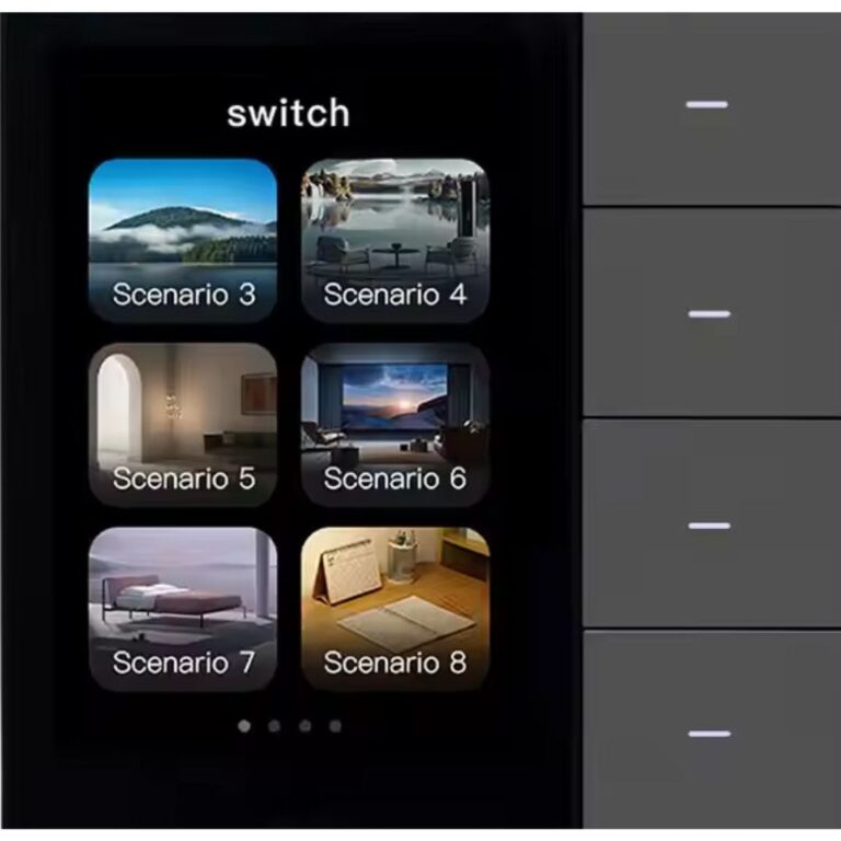 4-inch LCD touch panel - Galaxy home Automation