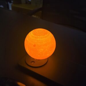 Decorative Moon Orange Light